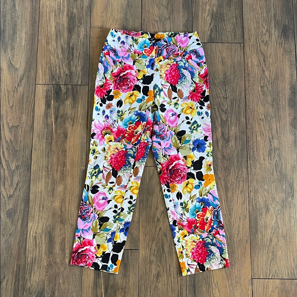 Floral Print Pants
